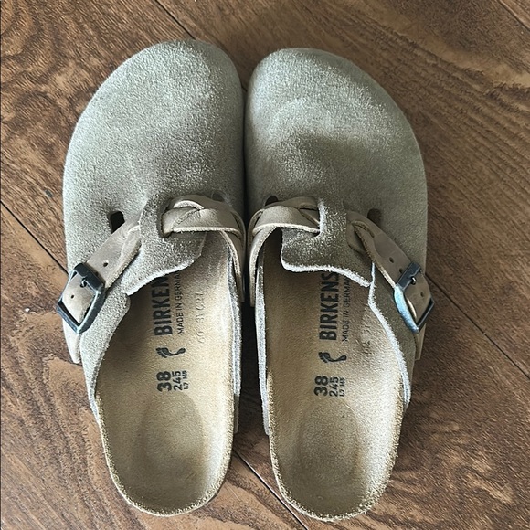 Staud Birkenstock Boston Braid Clogs - Picture 2 of 5